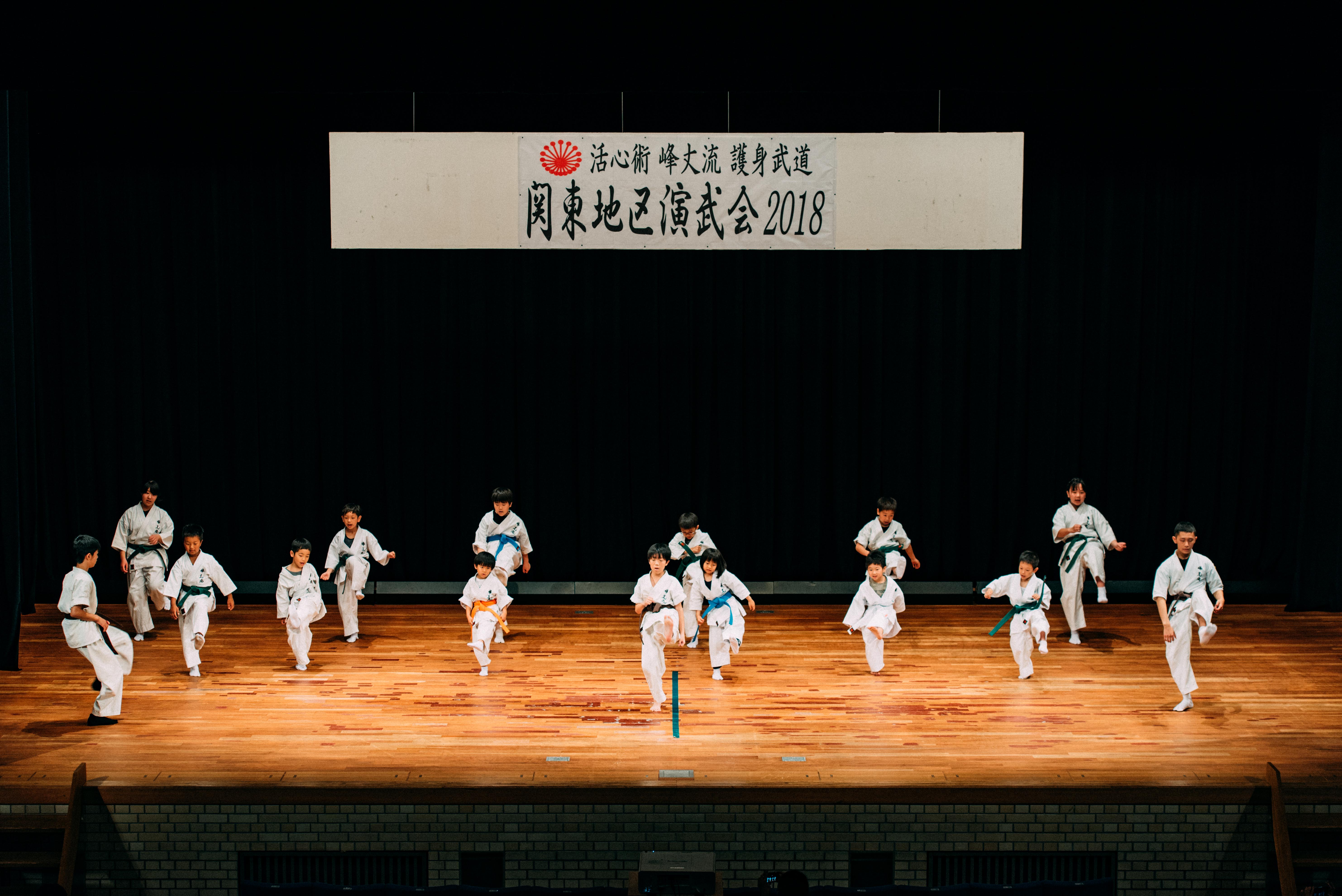 峰丈流「関東地区 演武会 2018」はまゆう教室の写真